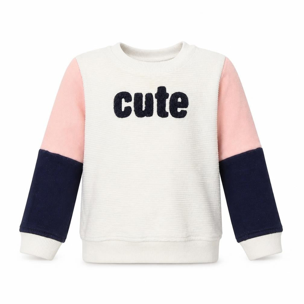 Primark Girls Multicoloured Polyester Pullover Sweatshirt Size 2-3 Years Pullover - Cute
