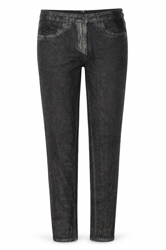 Next Womens Black Cotton Skinny Jeans Size 10 L26 in Regular Zip