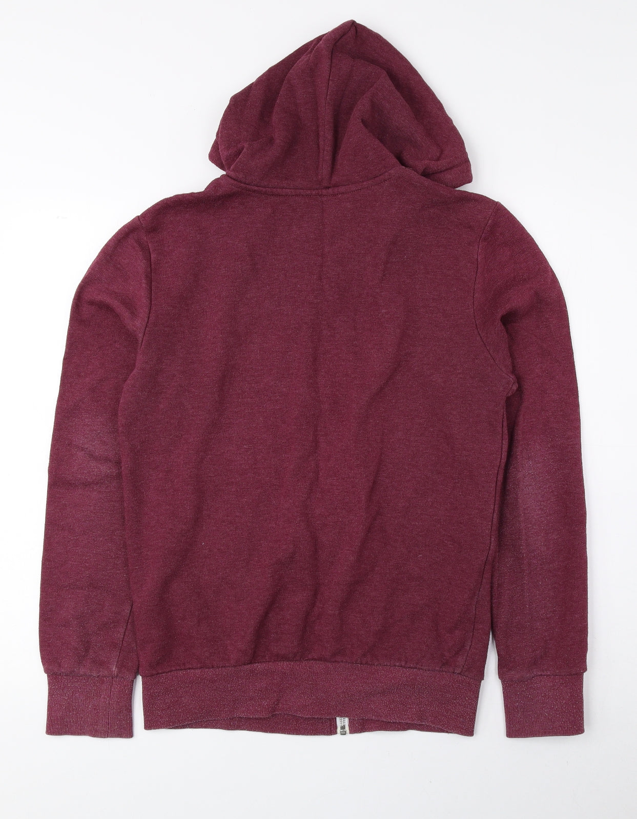 Divided by H&M Mens Red Cotton Full Zip Hoodie Size XS