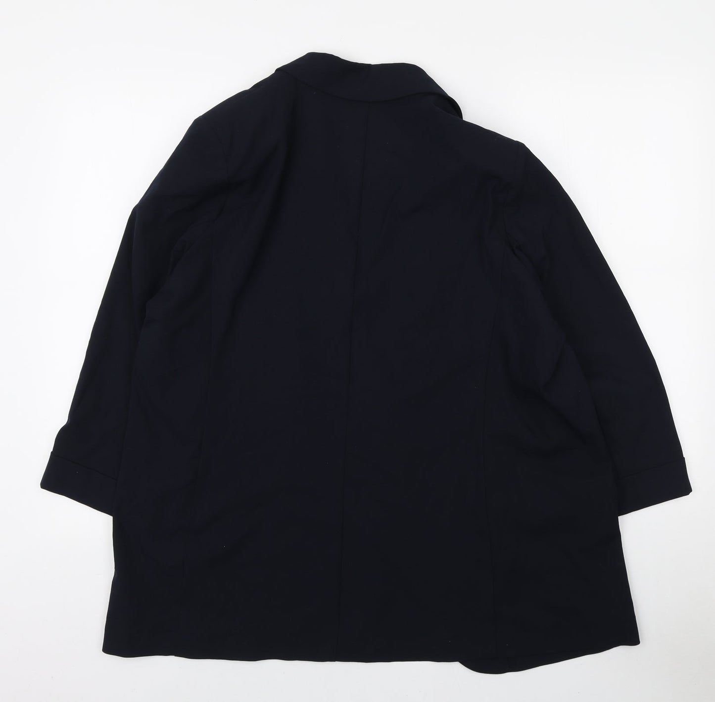 Marks and Spencer Womens Blue Jacket Blazer Size 18