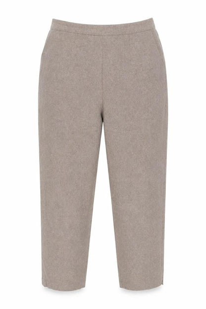 Preworn Womens Brown Carrot Trousers Size S L24 in Regular