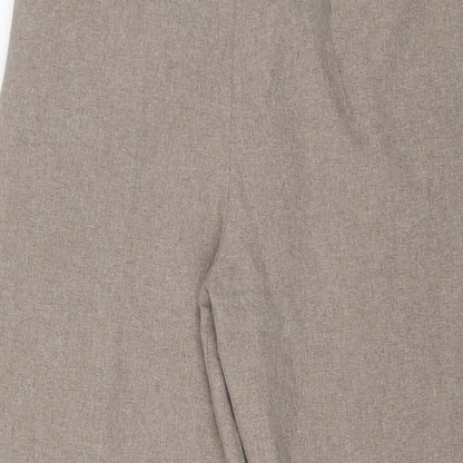Preworn Womens Brown Carrot Trousers Size S L24 in Regular