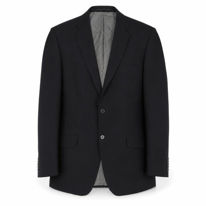 F&F Mens Black Polyester Jacket Suit Jacket Size 40