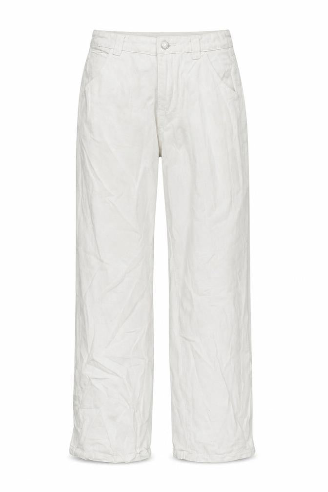 SHEIN Womens White Cotton Straight Jeans Size 28 in L29 in Regular Zip