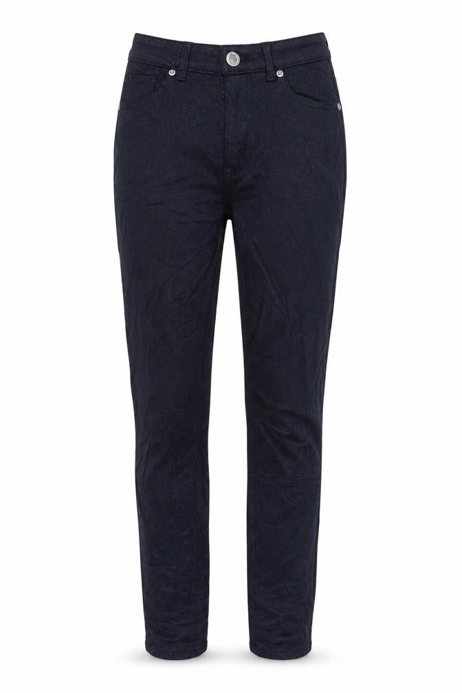 Marks & Spencer Womens Blue Viscose Skinny Jeans Size 6 L28 in Regular Zip