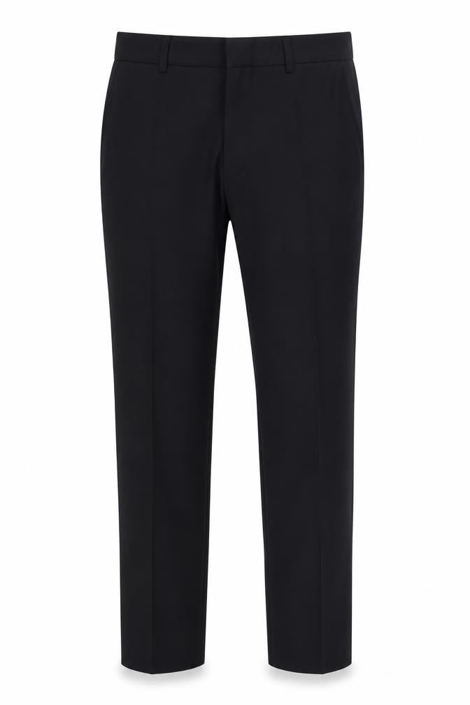 Topman Mens Blue Polyester Dress Pants Trousers Size 34 in L28 in Regular Zip