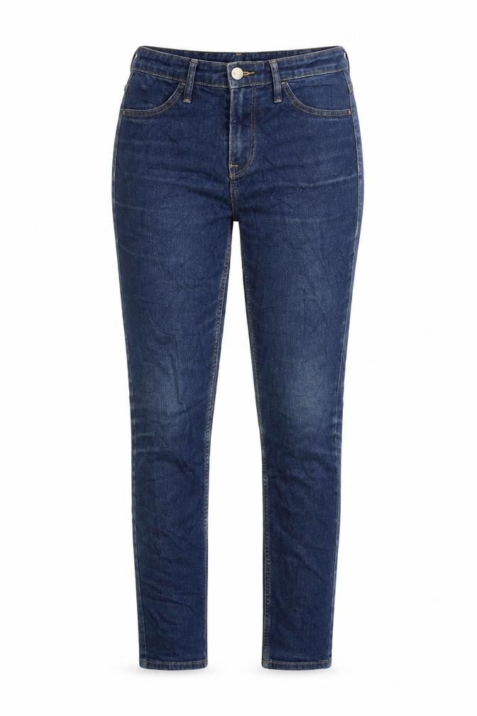 H&M Womens Blue Cotton Skinny Jeans Size 27 in L28 in Regular Zip