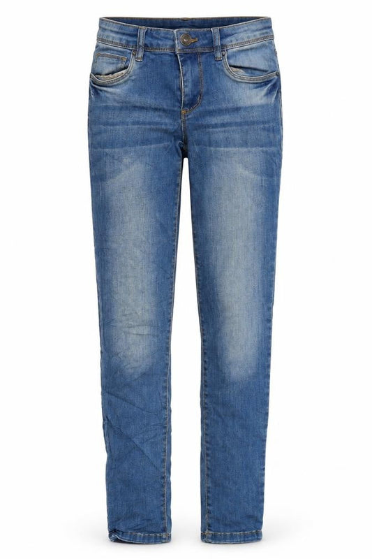 Nuon Womens Blue Cotton Skinny Jeans Size 6 L29 in Regular Zip
