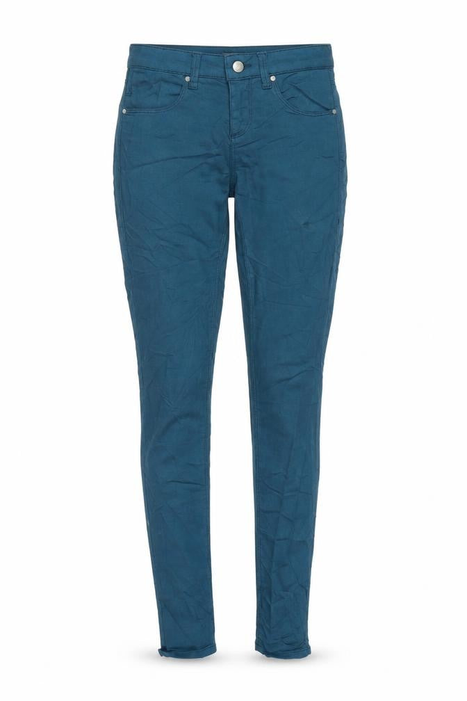 Topshop Womens Blue Cotton Skinny Jeans Size 26 in L32 in Regular Button