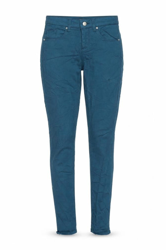 Topshop Womens Blue Cotton Skinny Jeans Size 26 in L32 in Regular Button