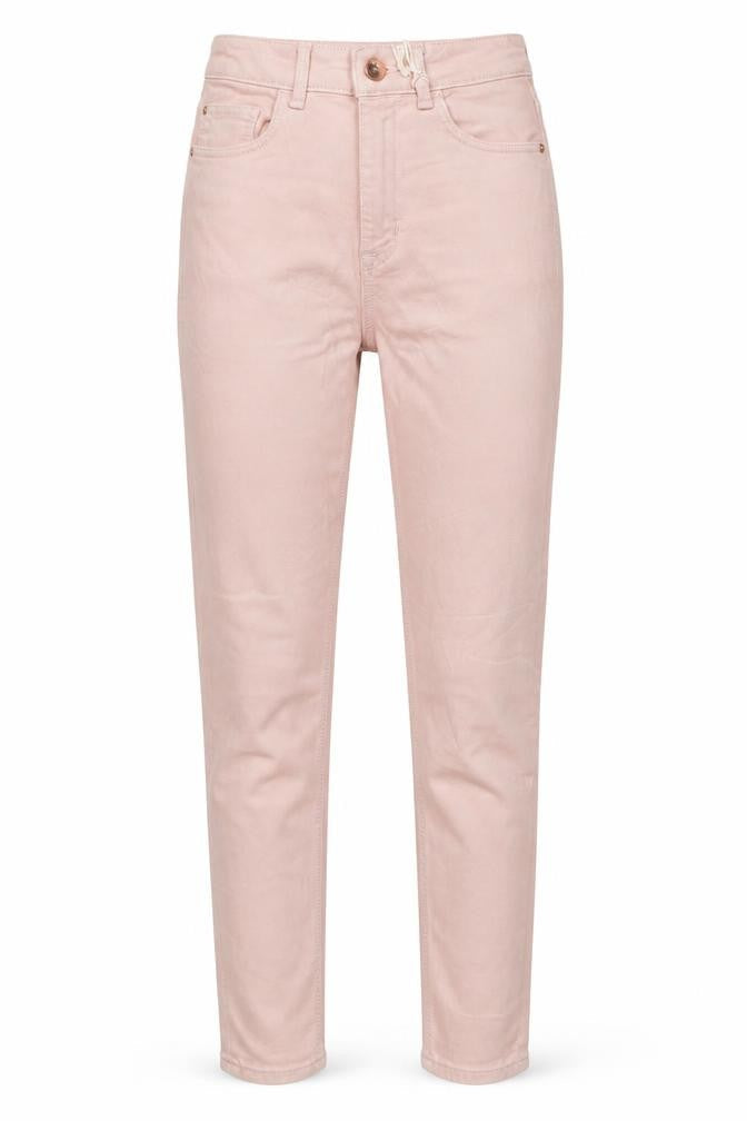 Marks & Spencer Womens Pink Cotton Skinny Jeans Size 6 L28 in Regular Zip