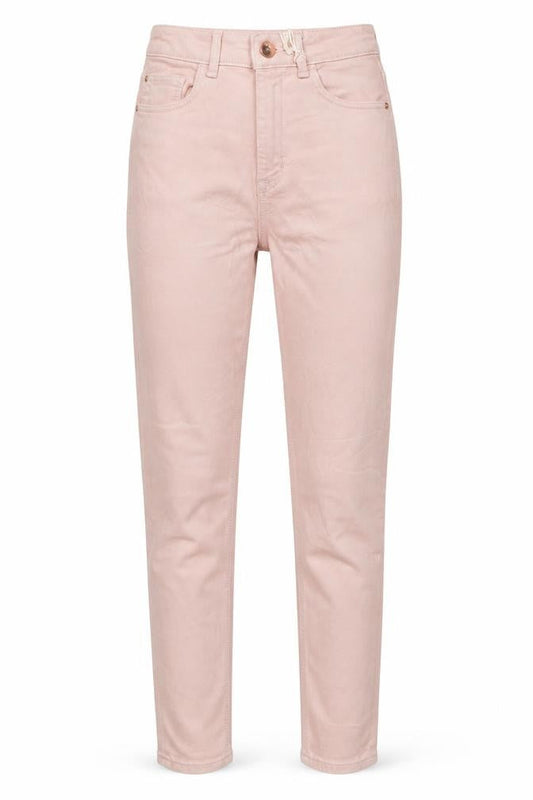 Marks & Spencer Womens Pink Cotton Skinny Jeans Size 6 L28 in Regular Zip