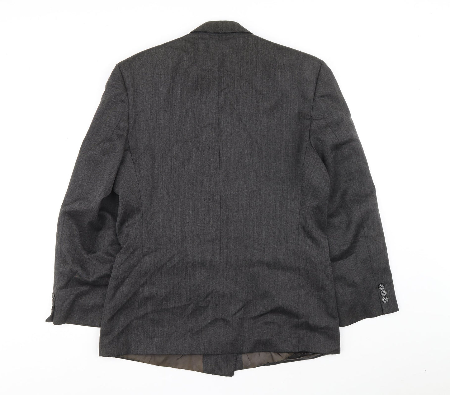 Burton Mens Grey Jacket Blazer Size 40 Button