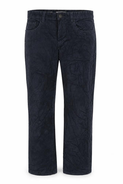 Tu Womens Grey Cotton Trousers Size 30 in L32 in Regular Zip