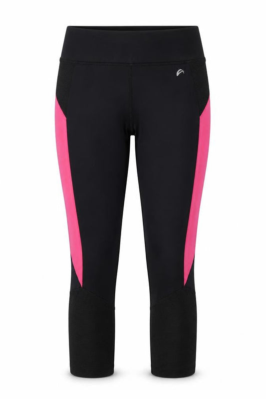 F&F Womens Black Polyester Compression Leggings Size 10 L19 in Regular Pullover