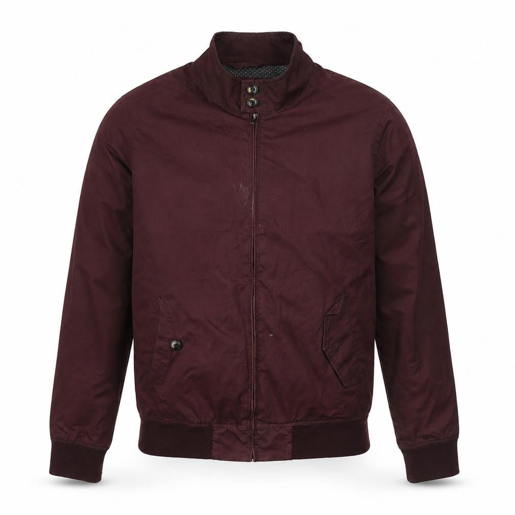 Burton Mens Purple Jacket Size M Zip