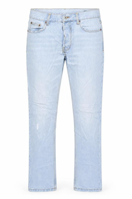 Bellfield Womens Blue Cotton Skinny Jeans Size 30 in L31 in Regular Zip