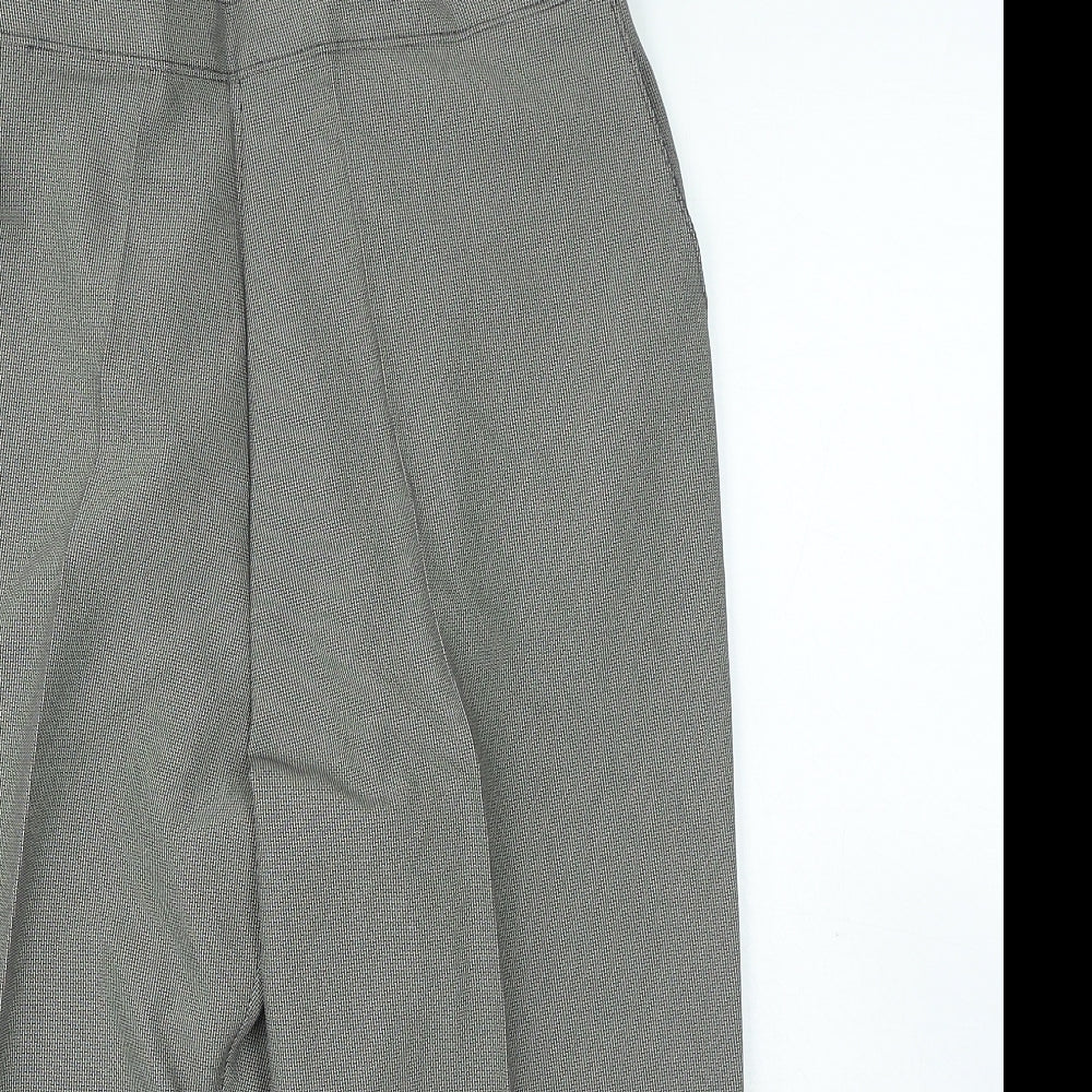 Saira Womens Black Polyester Capri Trousers Size 18 Regular