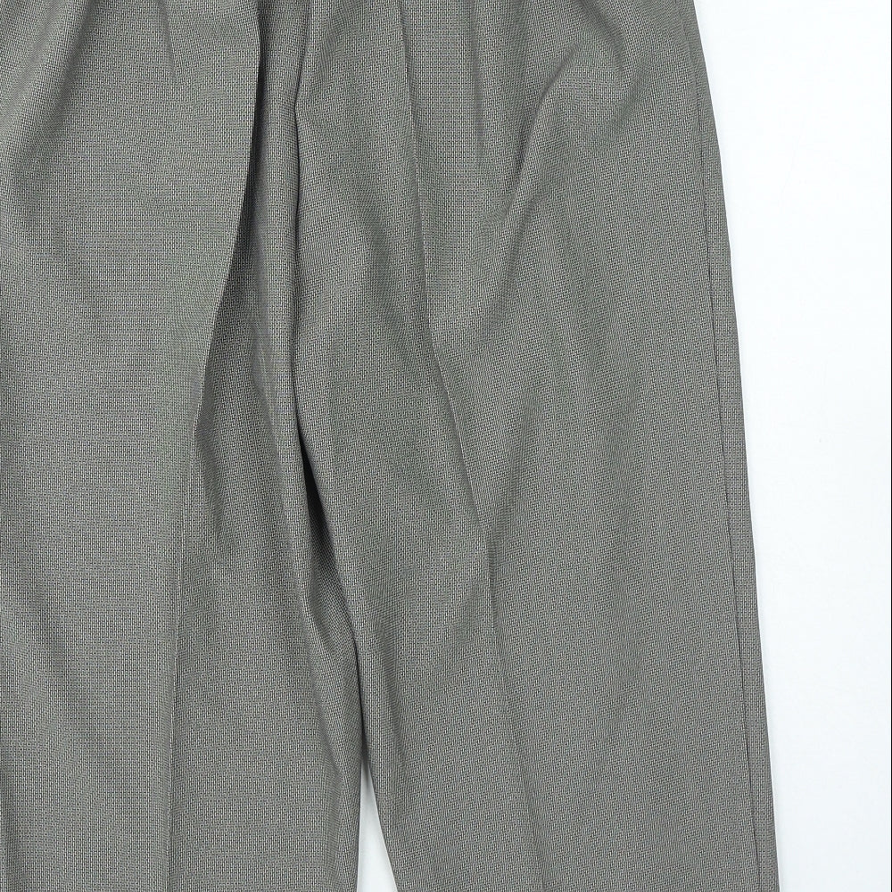 Saira Womens Black Polyester Capri Trousers Size 18 Regular