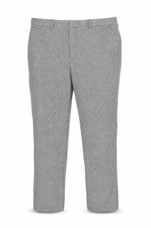 Burton Mens White Geometric Polyethylene Trousers Size 40 in L27 in Regular Zip