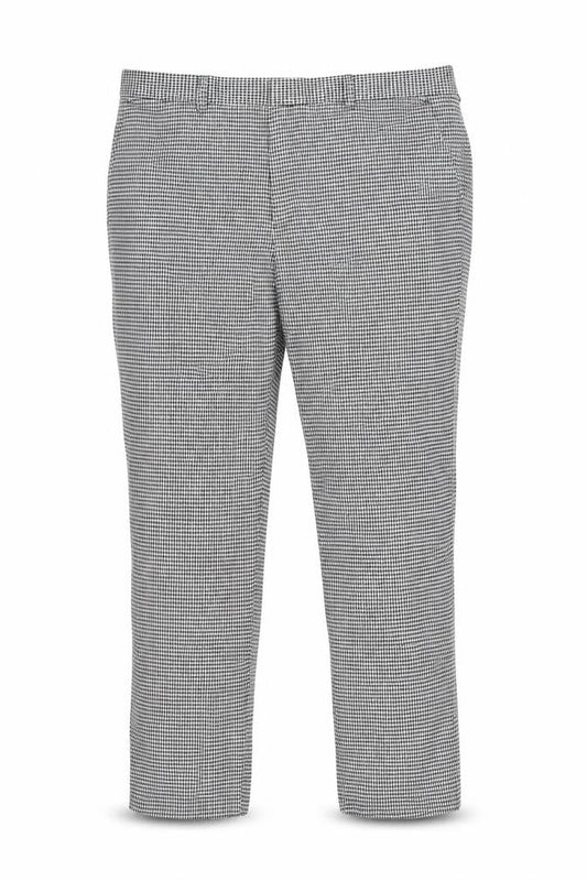 Burton Mens White Geometric Polyethylene Trousers Size 40 in L27 in Regular Zip