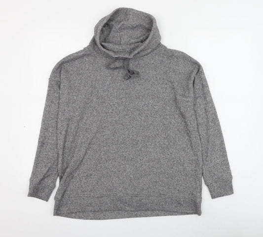 F&F Womens Grey Polyester Pullover Sweatshirt Size 10 Pullover