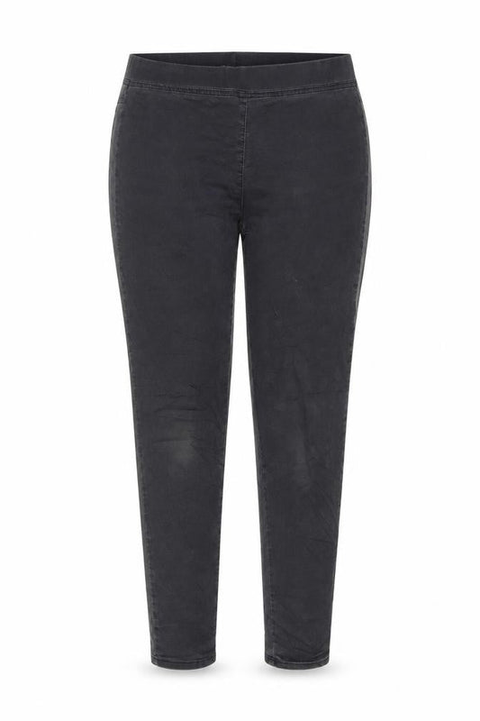 Preworn Womens Black Cotton Jegging Jeans Size 34 in L28 in Regular