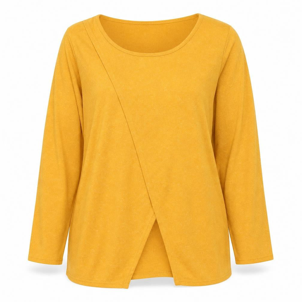 Rainbow Womens Yellow Polyester Pullover Sweatshirt Size XL Pullover