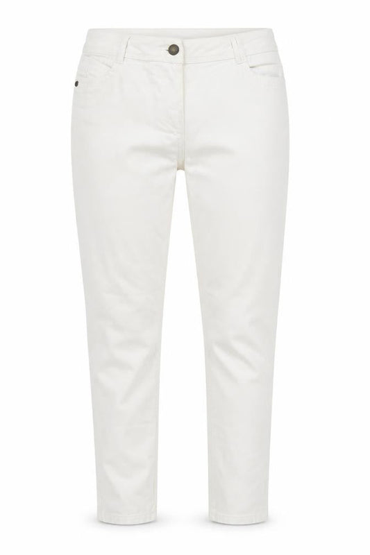 George Womens White Cotton Skinny Jeans Size 10 L26 in Regular Zip