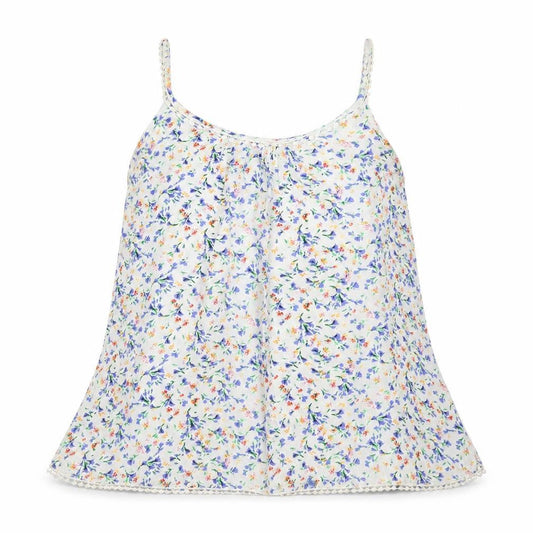 Peacocks Womens Multicoloured Floral Viscose Camisole Blouse Size 8 V-Neck