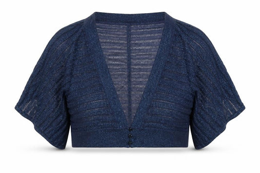 Oasis Womens Blue V-Neck Polyester Cardigan Jumper Size 14