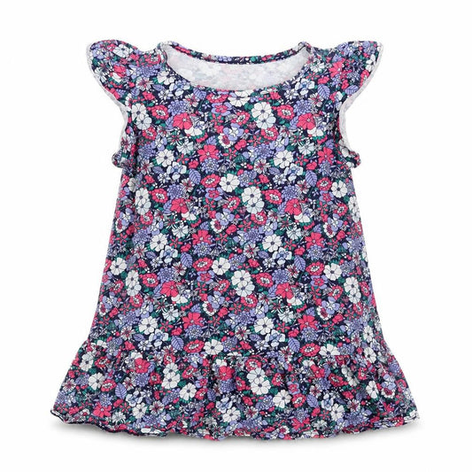 Gap Girls Multicoloured Floral Cotton Mermaid Size 5 Years Round Neck Pullover