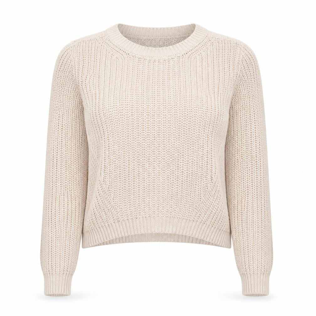H&M Womens Pink Round Neck Cotton Pullover Jumper Size M