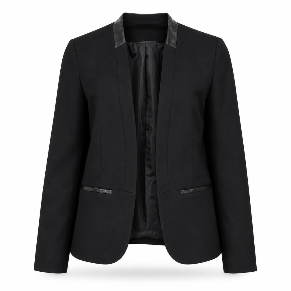 H&M Womens Black Jacket Blazer Size 10