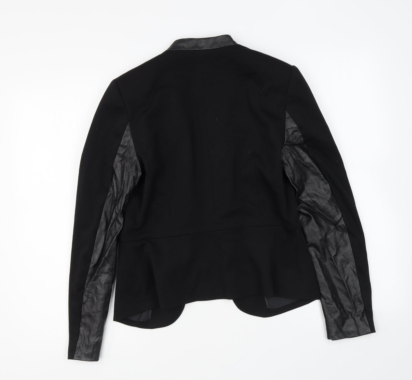 H&M Womens Black Jacket Blazer Size 10