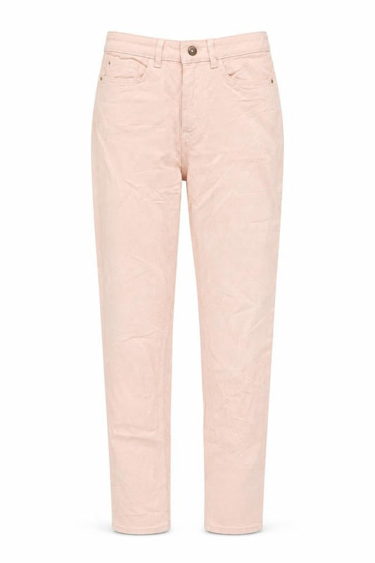 Marks & Spencer Womens Pink Cotton Skinny Jeans Size 8 L30 in Regular Zip