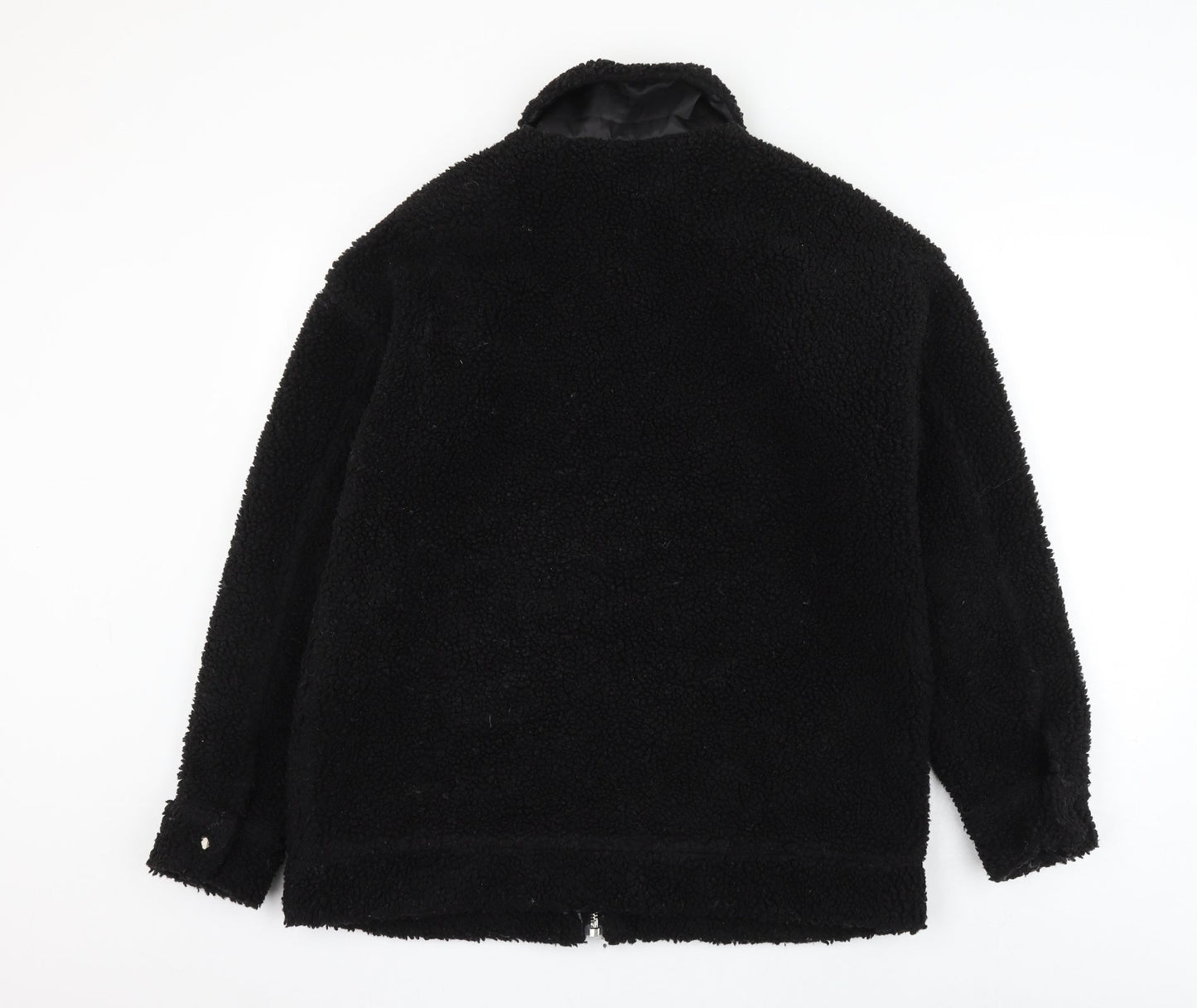 Missguided Womens Black Jacket Size 8 Zip
