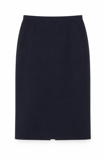 OPS Womens Blue Polyester Maxi Skirt Size 14 Zip