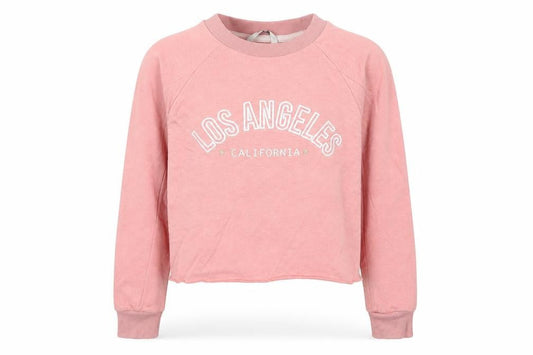 George Girls Pink Cotton Pullover Sweatshirt Size 9-10 Years Pullover - Los Angeles