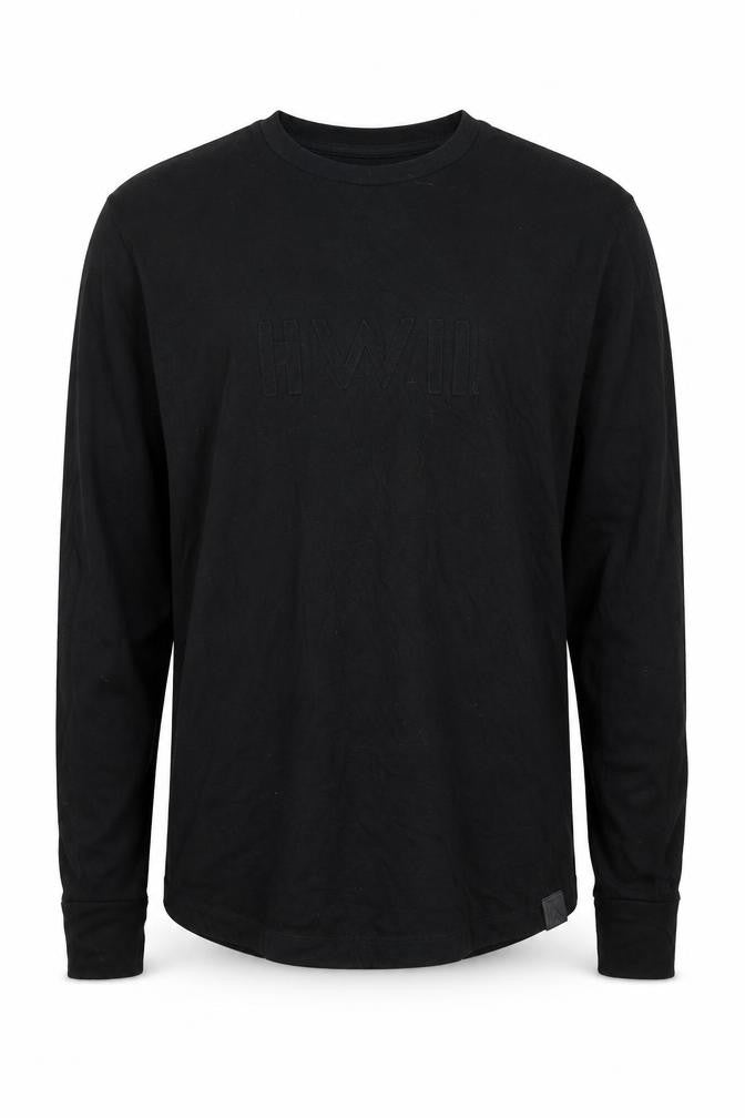IIWII Mens Black Cotton T-Shirt Size S Round Neck - It is what it is