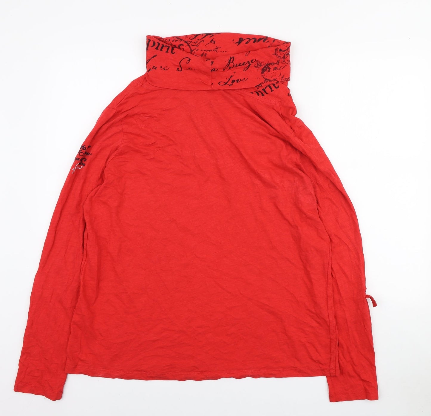 Soccx Womens Red Cotton Pullover Sweatshirt Size XL Pullover - England