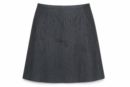 Klass Womens Grey Polyester Flare Skirt Size 20 Zip
