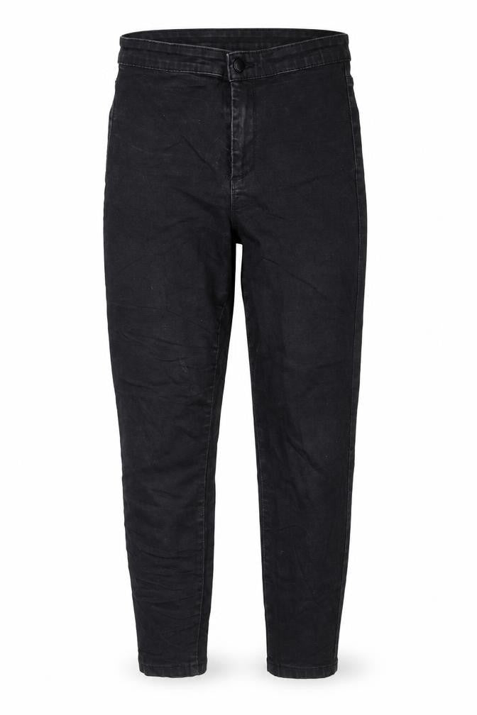Denim & Co. Womens Black Cotton Skinny Jeans Size 10 L27 in Regular Button