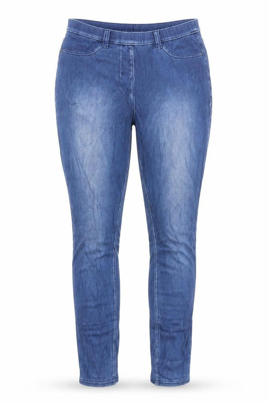 Next Womens Blue 100% Cotton Jegging Jeans Size 10 L34 in Regular
