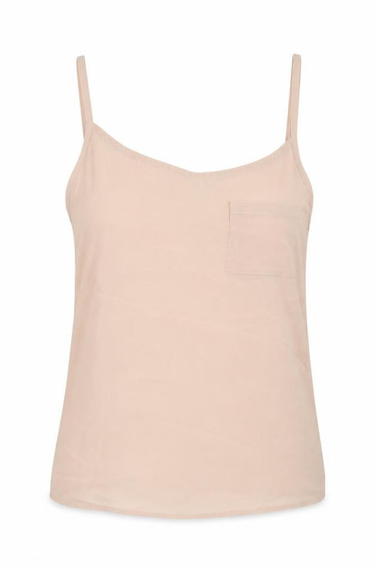 H&M Womens Pink Polyester Camisole Tank Size 8 Round Neck