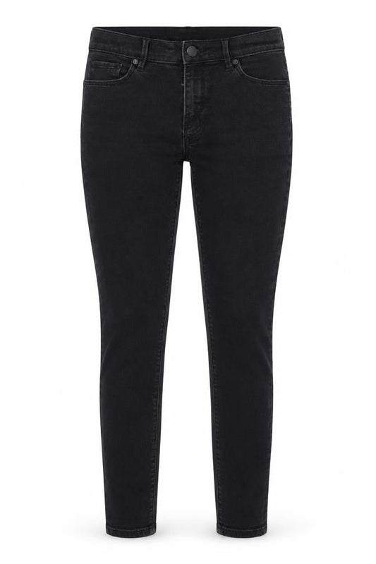 Ann Taylor Womens Black Cotton Skinny Jeans Size 32 in L29 in Regular Zip