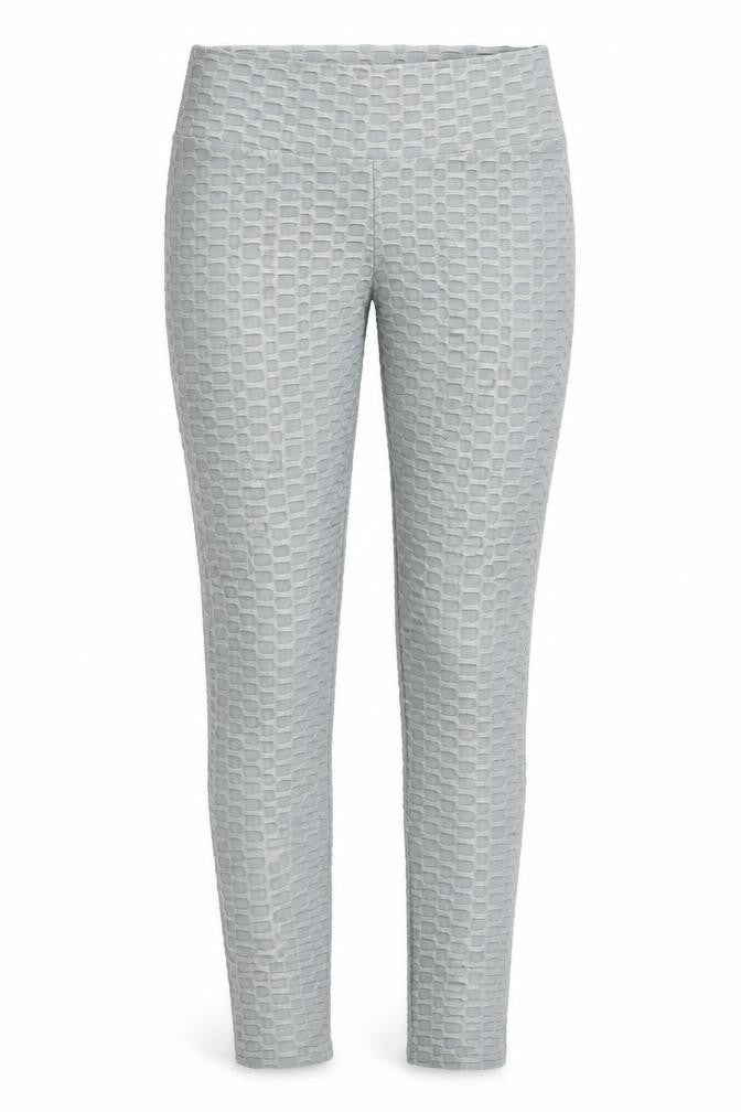 Preworn Womens Grey Polyamide Compression Leggings Size S L25 in Regular Pullover