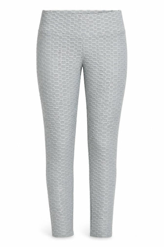 Preworn Womens Grey Polyamide Compression Leggings Size S L25 in Regular Pullover