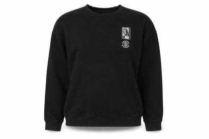 H&M Womens Black Cotton Pullover Sweatshirt Size M Pullover