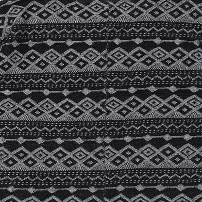 Next Womens Black Round Neck Geometric Polyester Pullover Jumper Size 10